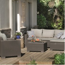 KETER. Set mobilier gradina cappuccino Moorea..